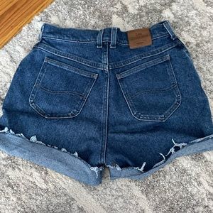 Lee high waisted shorts
